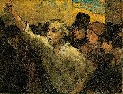 Two Uprising Honore Daumier